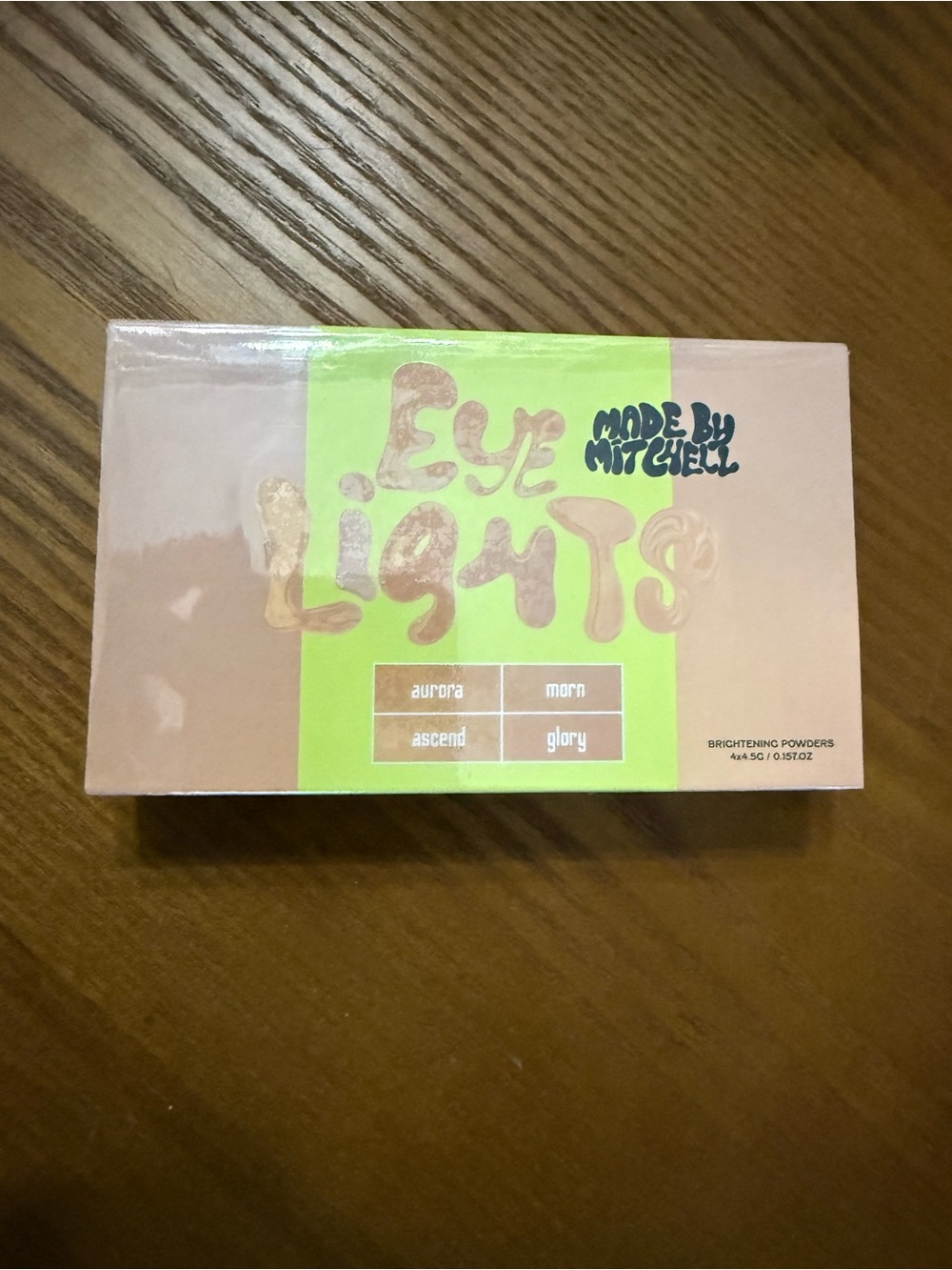 Eye Lights Brightening Palette by Made By Mitchell — Pink & Green